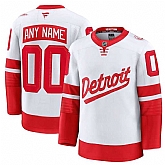 Men's Detroit Red Wings Active Player Custom White Red 2024-25 Stitched Jersey,baseball caps,new era cap wholesale,wholesale hats